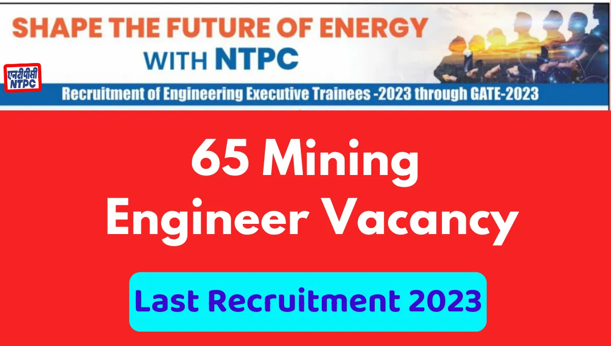 65 Mining Engineer Vacancy