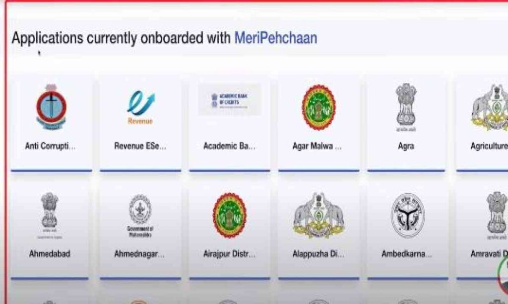 Meri Pahachan Portal Applications